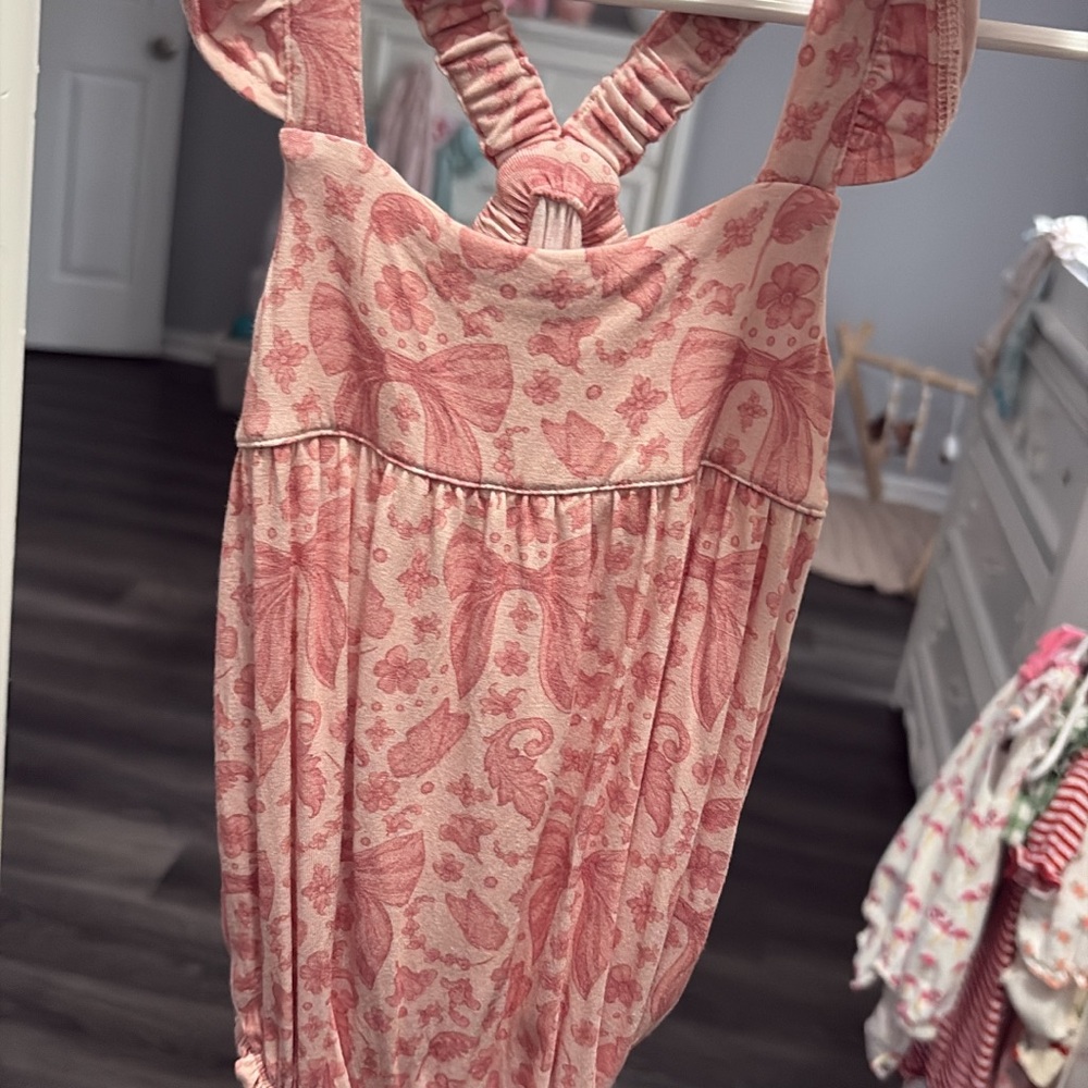 Posh Peanut Pink Floral Dress